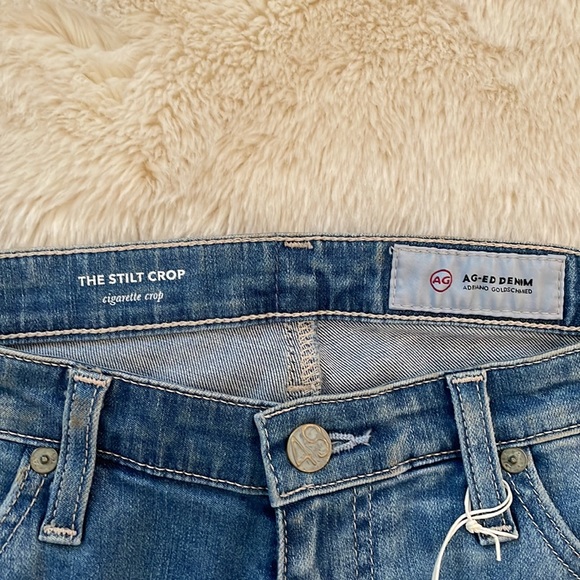 NWT AG Adriano Goldschmeid The Stilt Crop - Picture 3 of 7